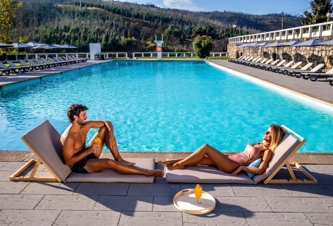 Grande Hotel Das Caldas Da Felgueira Canas de Senhorim Bagian luar foto