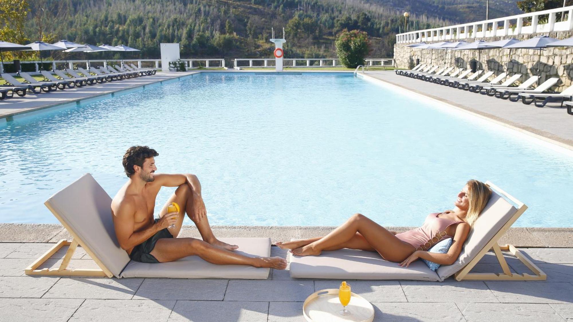 Grande Hotel Das Caldas Da Felgueira Canas de Senhorim Bagian luar foto